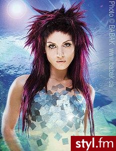 Punk Rock Alternatywne Średnie Fryzury