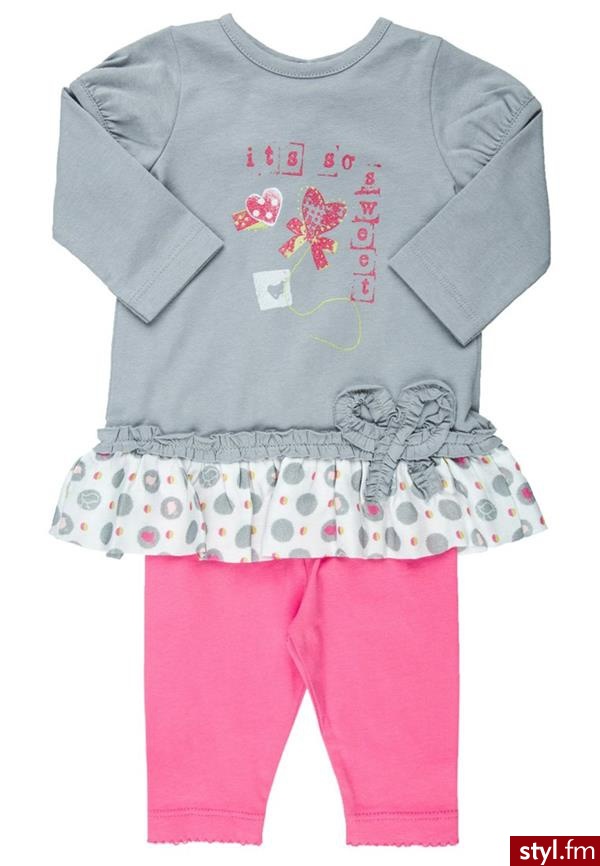 3 Pommes SET Legginsy szary (3C37031) - Leginsy Spodnie Moda