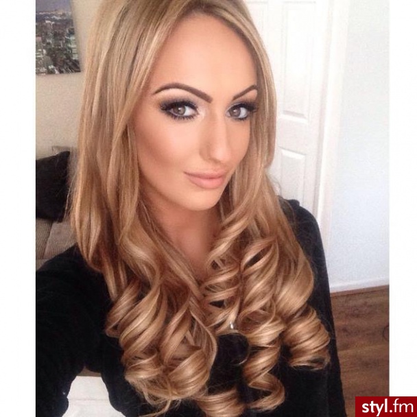 Blond Rozpuszczone Kręcone Na co dzień Długie Fryzury