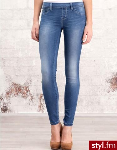 Jeansy Spodnie Moda