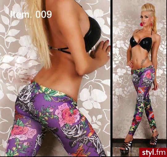 Leginsy Spodnie Moda