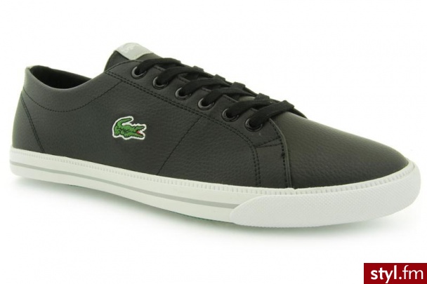 Lacoste MARCEL PIT BLACK - Półbuty Buty Moda