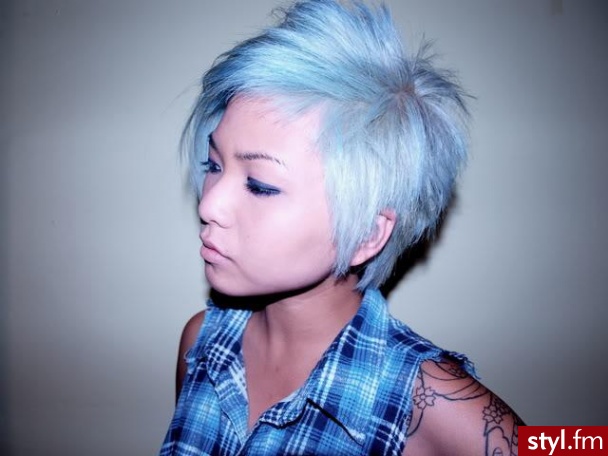 Blond Rozpuszczone Proste z grzywką Na co dzień Krótkie Fryzury