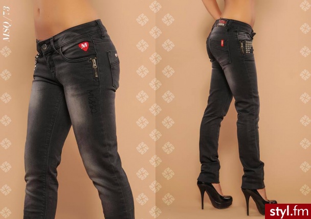 Jeansy Spodnie Moda