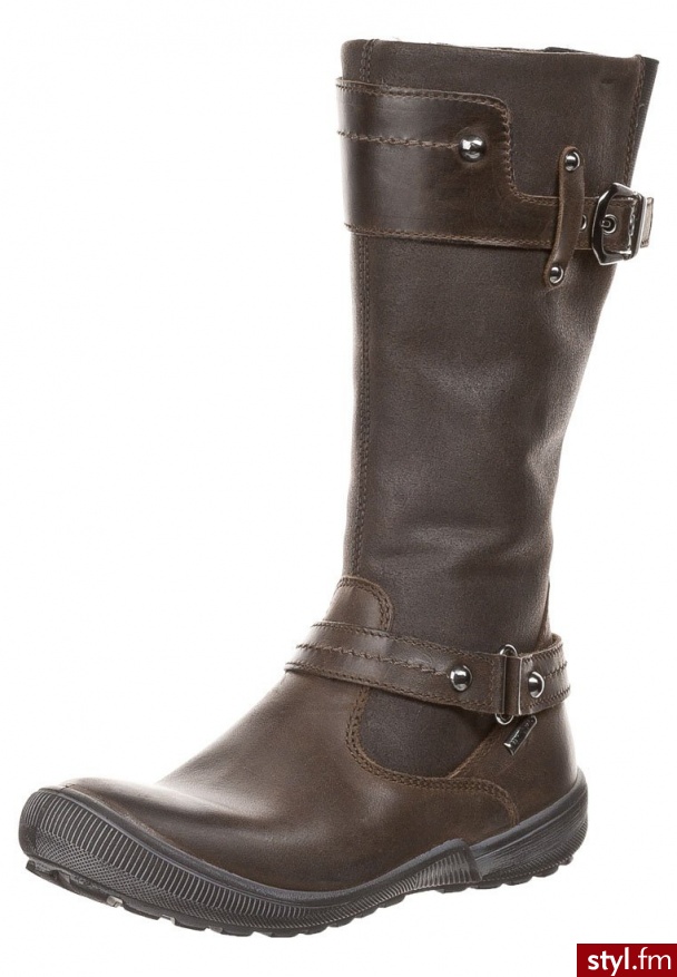fullstop. Kozaki brązowy - Kozaki Buty Moda