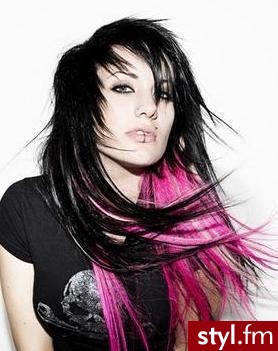 CELINA REE - EMO Alternatywne Średnie Fryzury