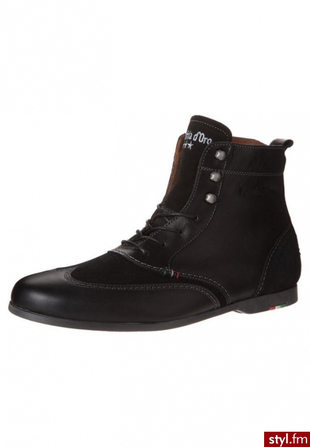 Pantofola d`Oro RENATO SANTO Botki sznurowane czarny (06040705) - Botki Buty Moda