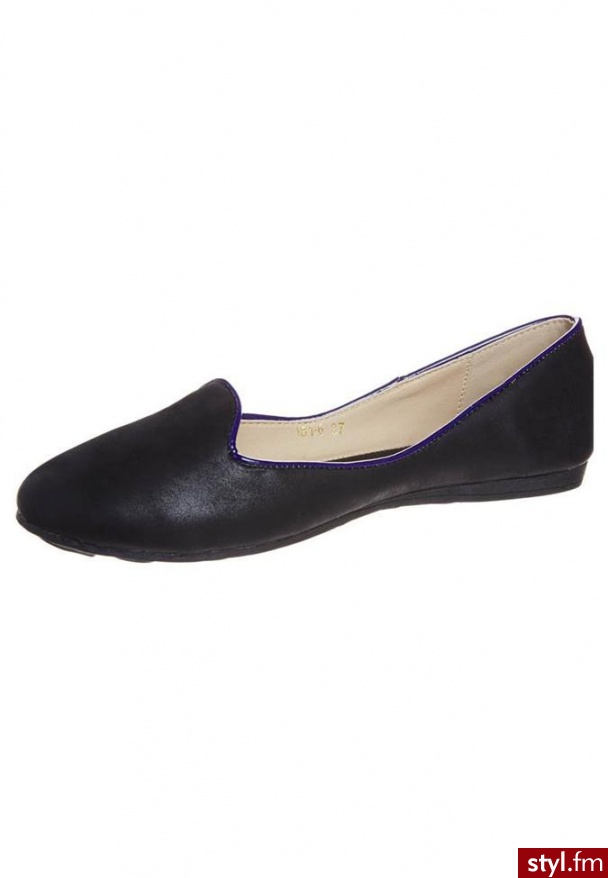 Post Footwear Półbuty wsuwane czarny - Półbuty Buty Moda