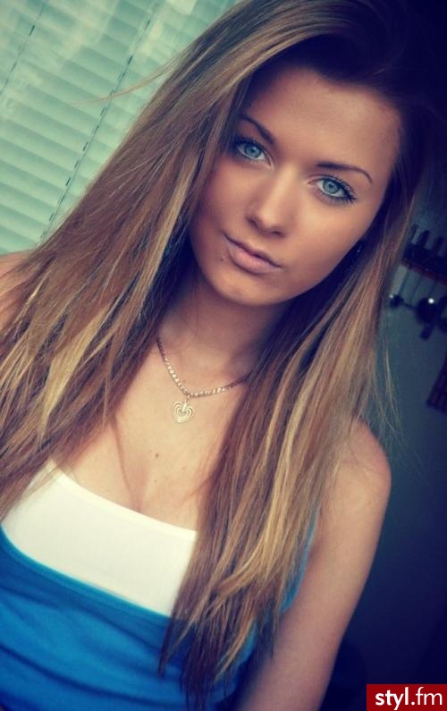 Blond Rozpuszczone Proste Na co dzień Długie Fryzury