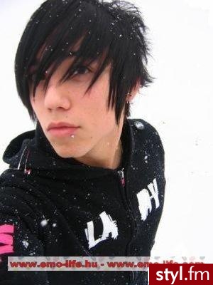 EMO Alternatywne Średnie Fryzury