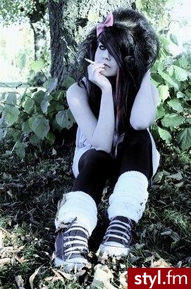 EMO Alternatywne Średnie Fryzury