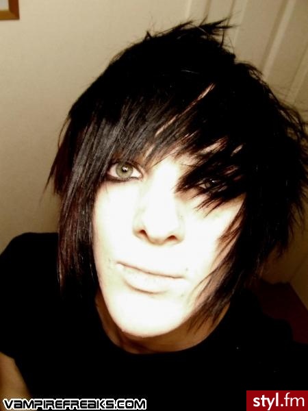 EMO Alternatywne Średnie Fryzury