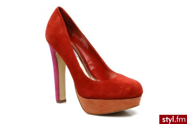 Steve Madden CZÓŁENKA BEASST M BY STEVE MADDEN (Czerwony) - Czółenka Buty Moda