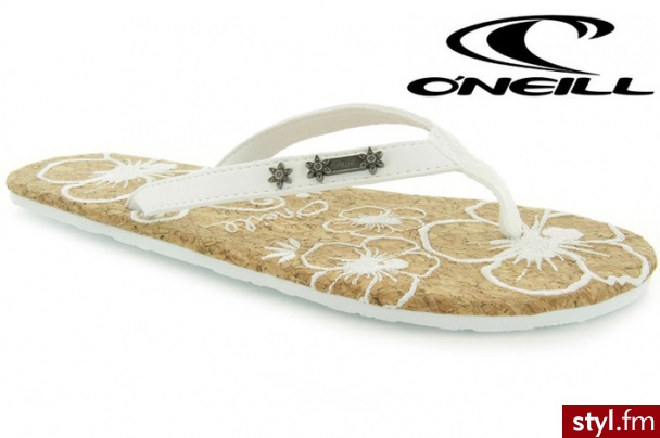O'neill KATIE SUPER WHITE - Klapki Buty Moda