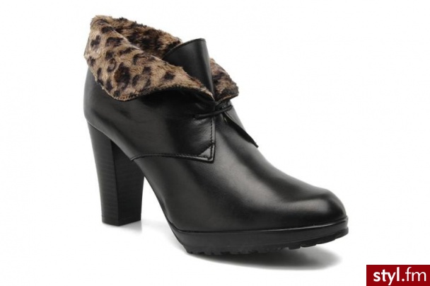 Elizabeth Stuart PÓŁBUTY I BOTKI ALRA 303 BY 67776Noir - Botki Buty Moda