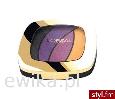Loreal Color Riche Quad Nr S3 Disco Smoking- Cienie do powiek - Dzienne Makijaże