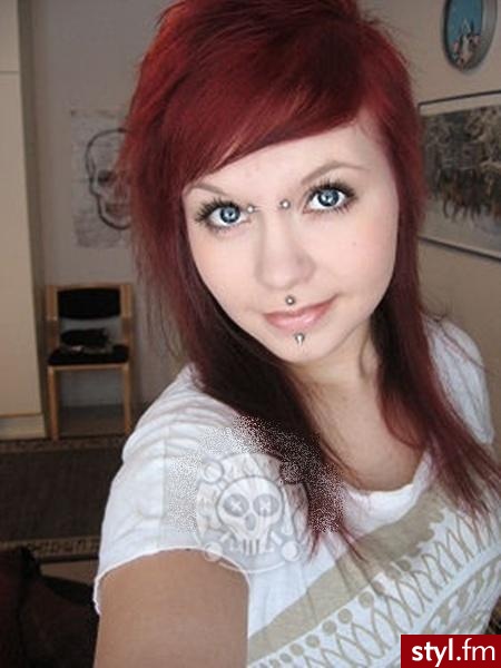 Średnie Fryzury