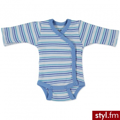 Fixoni Boys Body dziecięce kolor biały-niebieski - Body Bielizna Moda