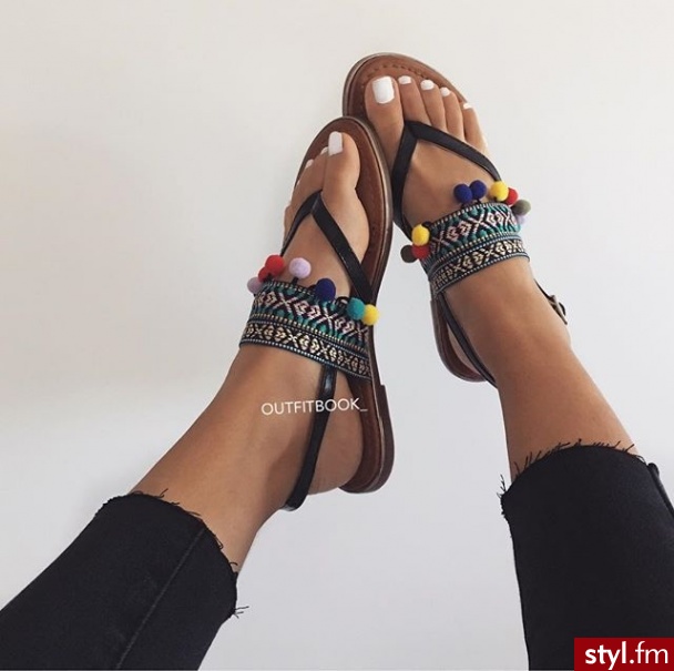 Sandały Buty Moda