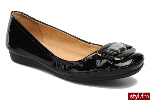 Naturalizer Balerinki VOYLAN (Czarny) - Balerinki Buty Moda