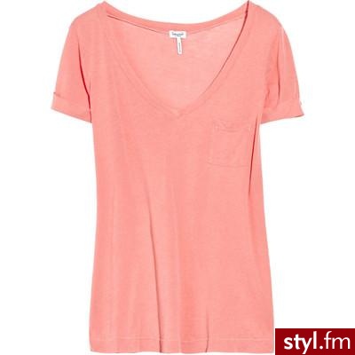 Splendid Vintage Whisper cotton T-shirt - Polyvore. Pobrano ze strony: http://www.polyvore.com/splendid_vintage_whisper_cotton_shirt/thing?id=20573454 - Pozostałe Ciuchy Moda