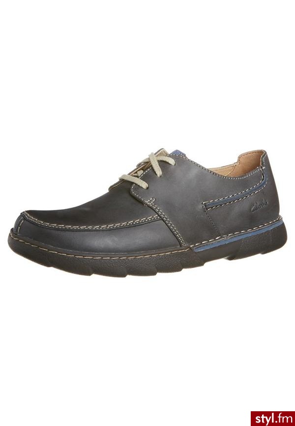 Clarks MOSABE Oksfordki szary 20355358 - Pozostałe Buty Moda