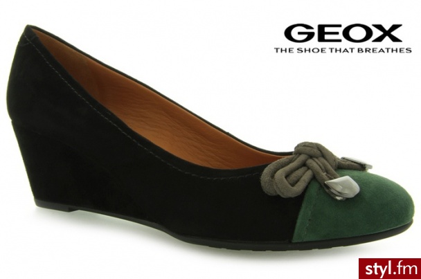 Geox VENERE BLACK - Koturny Buty Moda
