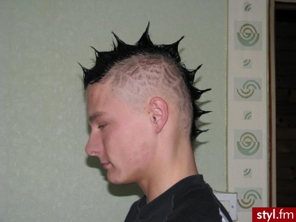 Punk Rock Alternatywne Średnie Fryzury