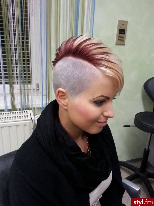 Punk Rock Alternatywne Krótkie Fryzury