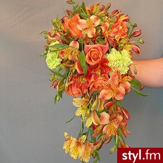 Bukiety ślubne Ślub Moda