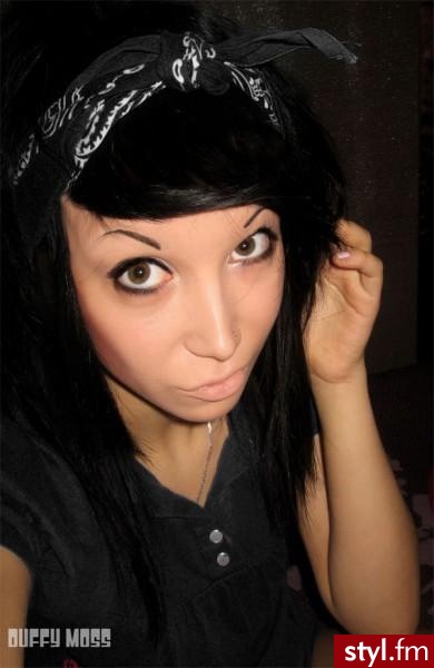 EMO Alternatywne Średnie Fryzury