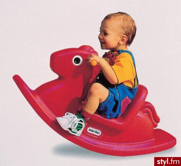 Little Tikes Koń Na Biegunach Czerwony 1670 - Dziecko