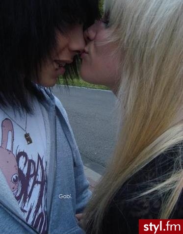 EMO Alternatywne Średnie Fryzury