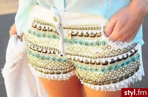 Szorty Spodnie Moda