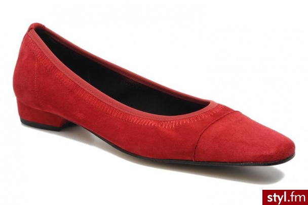 Elizabeth Stuart BALERINKI PAM BY ELIZABETH STUART (Czerwony) - Balerinki Buty Moda