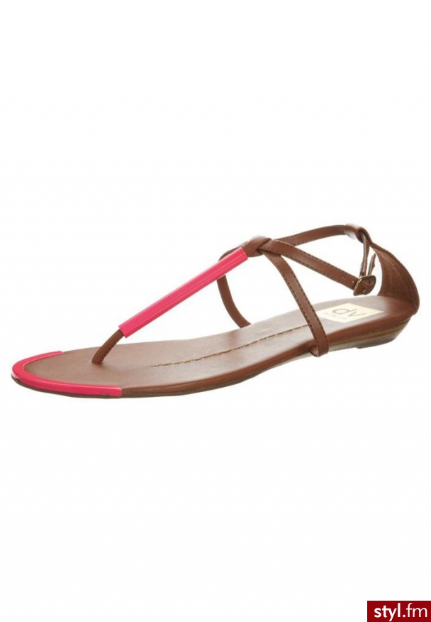 DV by Dolce Vita ARCHER Japonki brązowy - Klapki Buty Moda