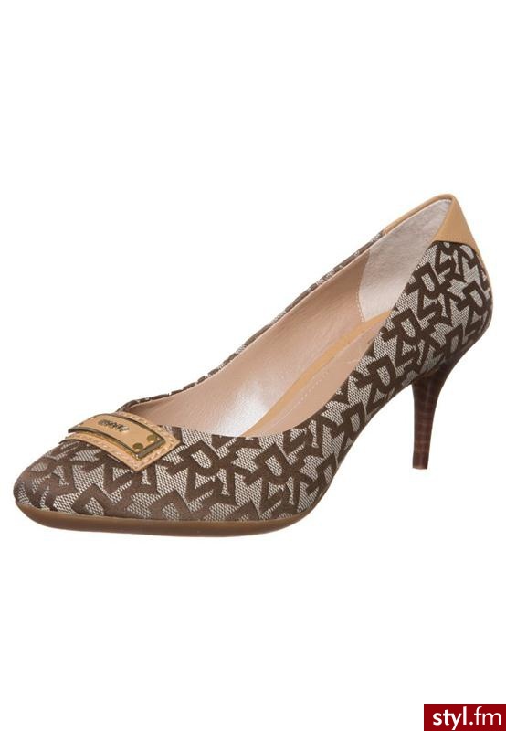 DKNY ASTRID Czółenka brązowy (K1301112) - Czółenka Buty Moda