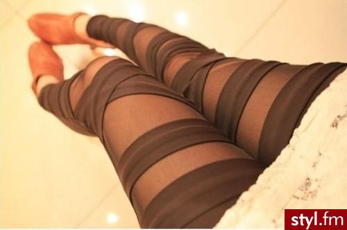 Leginsy Spodnie Moda