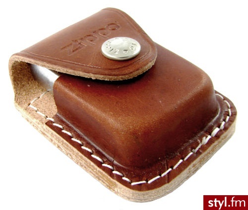 Etui Zippo Brown - Portfele i etui Dodatki Moda