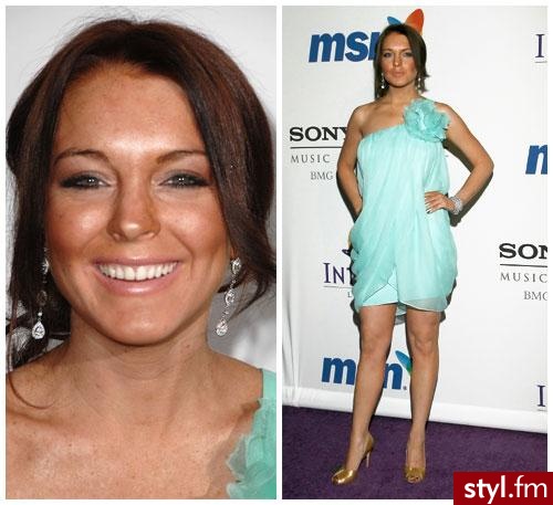 Lindsay Lohan. - Pozostałe Ciuchy Moda