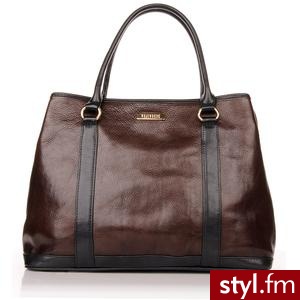 Torebka Skórzana Wojewodzic 1030/03/01 Brązowa - Torebki na co dzień Torebki Moda