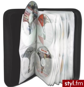 MediaTech Etui na płyty CD Locker Comfort 96 (MT-208) - Portfele i etui Dodatki Moda