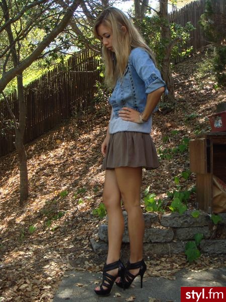 fajne buty i kurtka - Moda uliczna Inne Moda