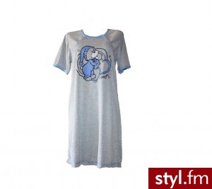 Sovie Koszula nocna ciążowa do karmienia S (2133) - Tuniki Ciuchy Moda