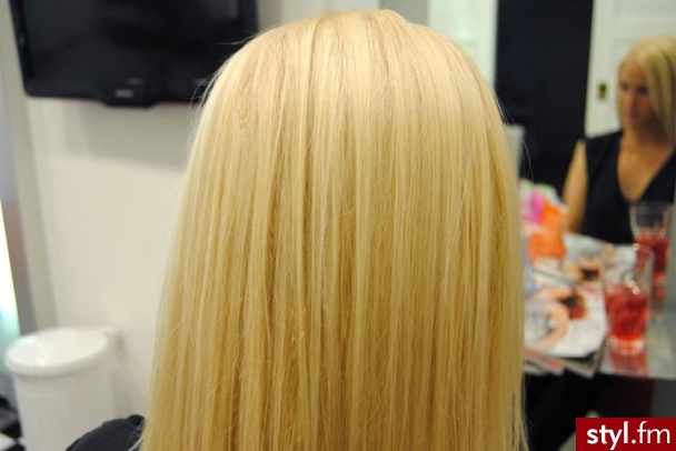 Blond Rozpuszczone Proste Na co dzień Długie Fryzury