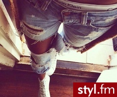 Jeansy Spodnie Moda