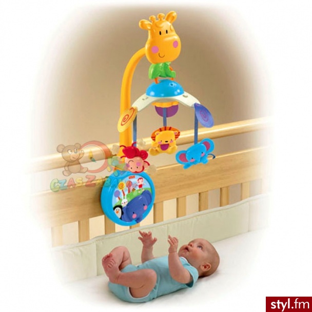 Fisher Price Przenośna Karuzela Z Pozytywką W9913 - Dziecko