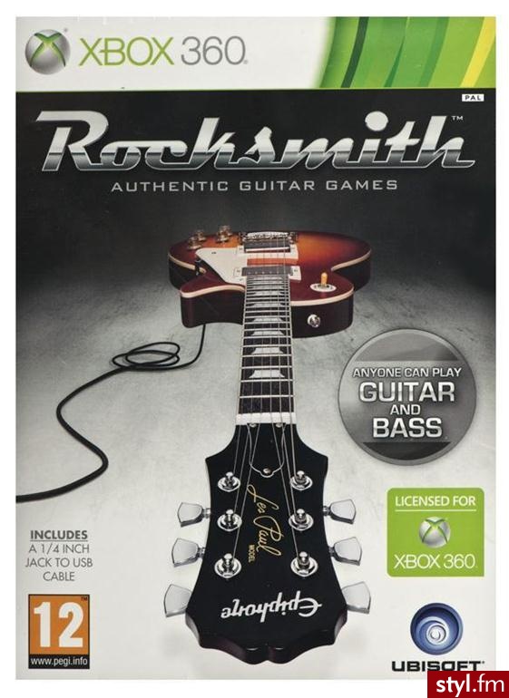 Rocksmith + kabel (Gra Xbox 360) - Bransoletki Biżuteria Moda