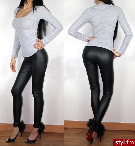 Leginsy Spodnie Moda