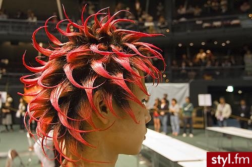 Punk Rock Alternatywne Średnie Fryzury